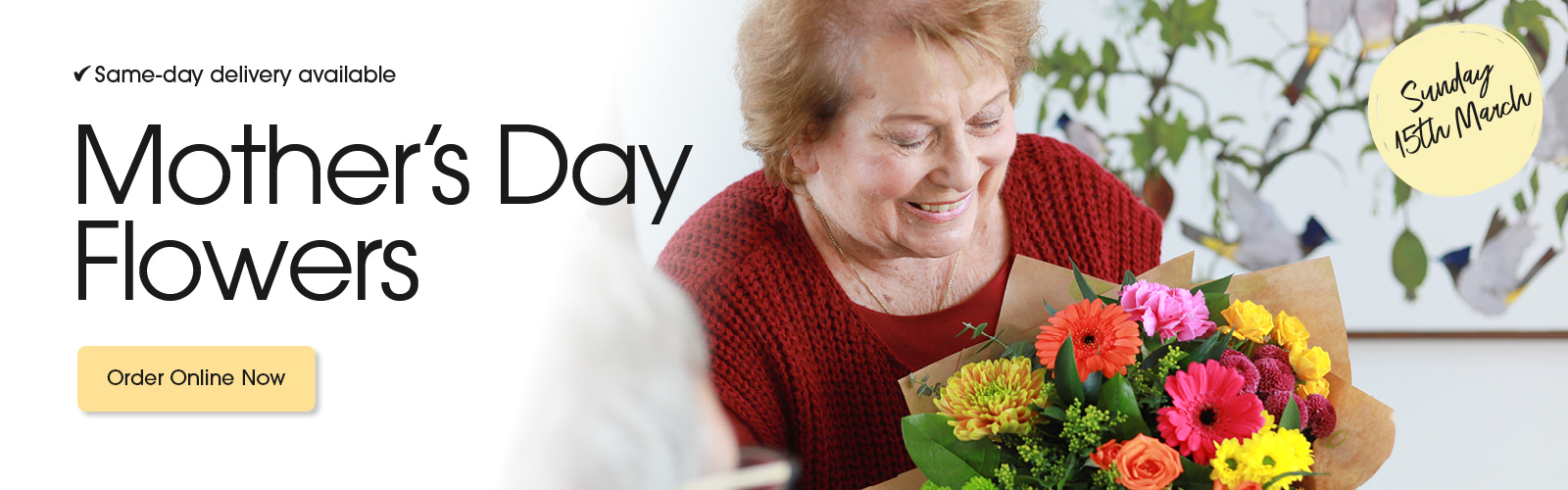 Seasonal bouquets from Susettes Flowers in Bury St. Edmunds offering same-day delivery