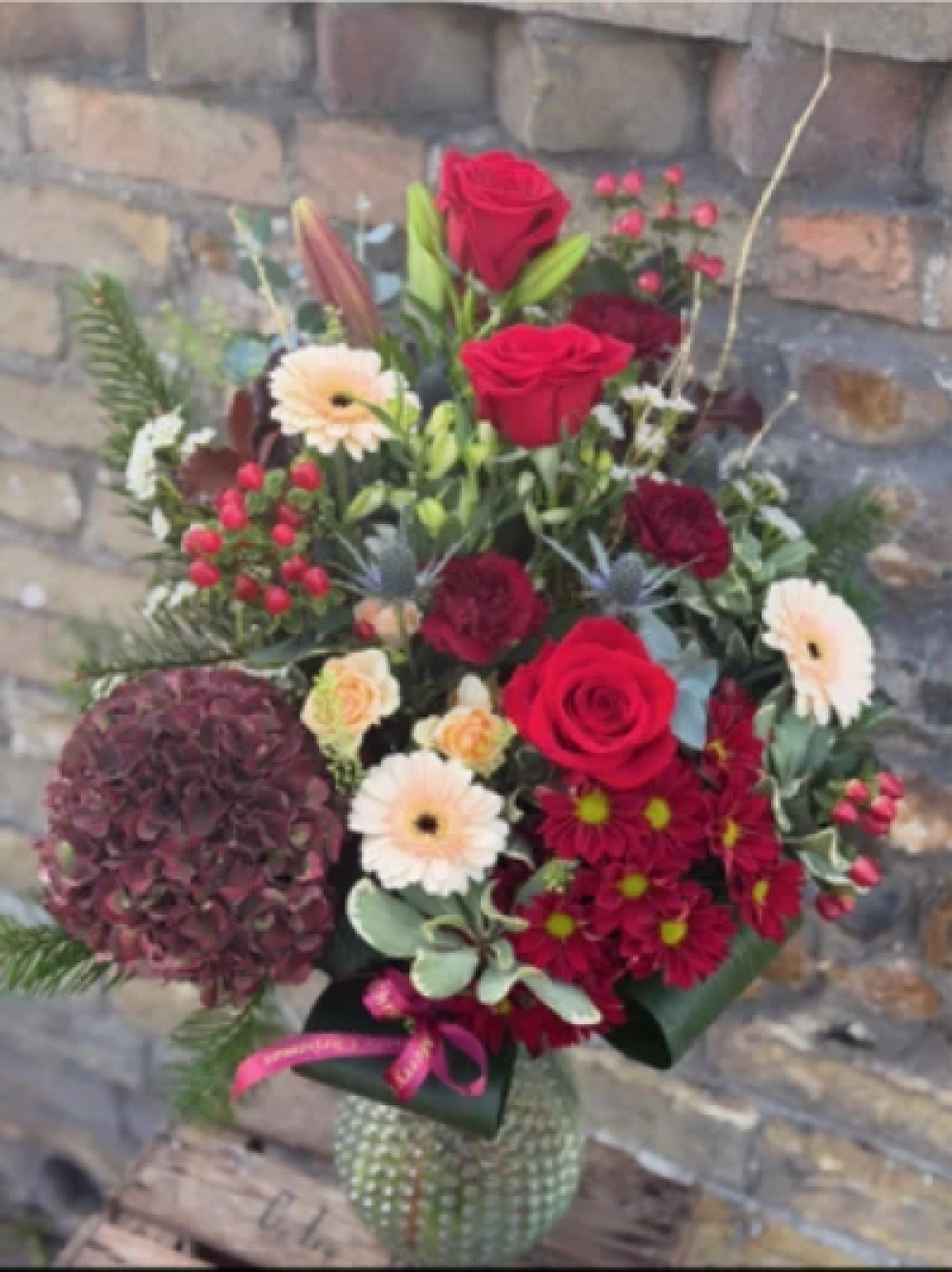 Luxury Christmas Vase