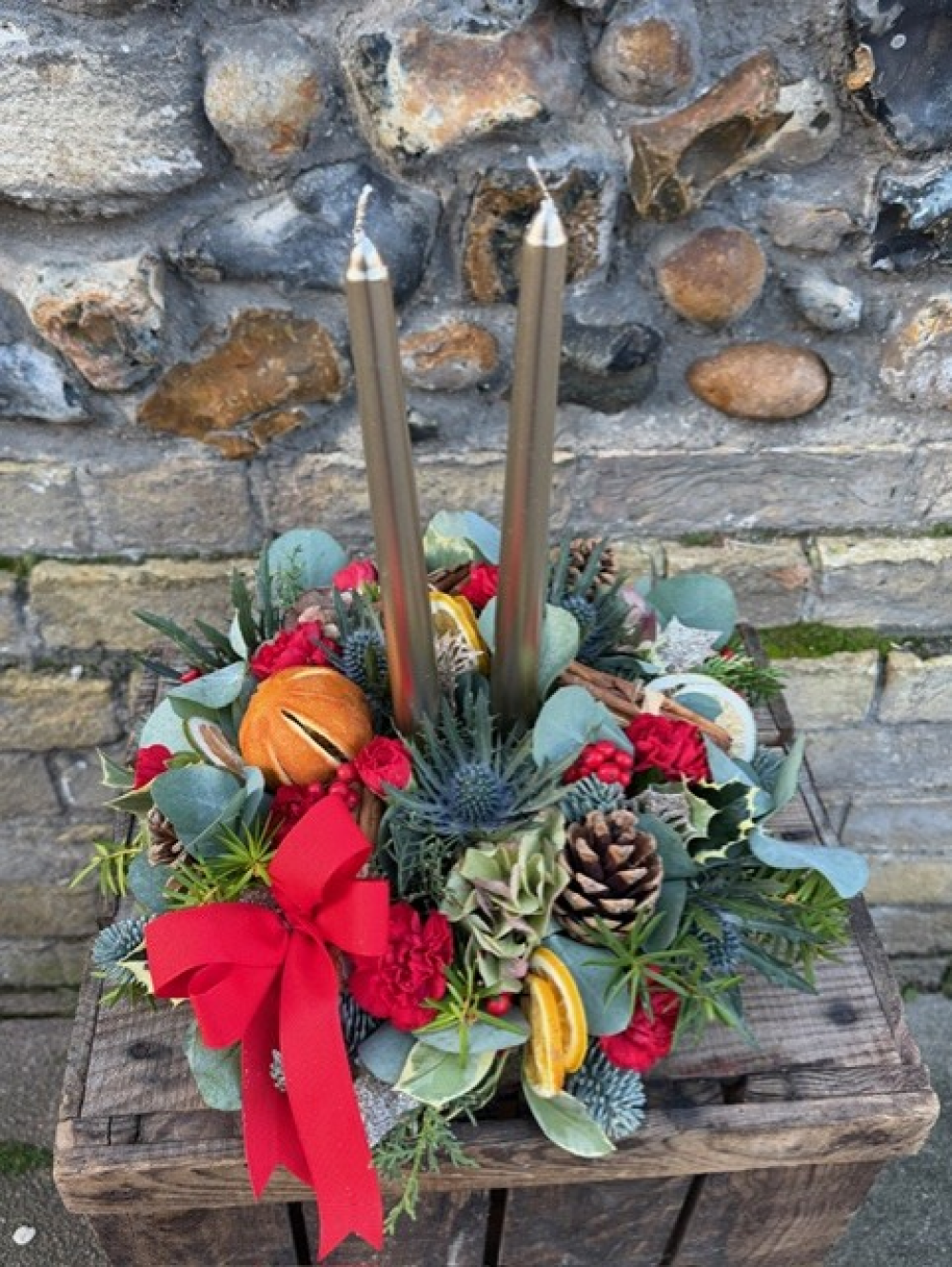 Winter Spice Table Centre