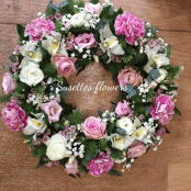 Rose & Orchid Wreath